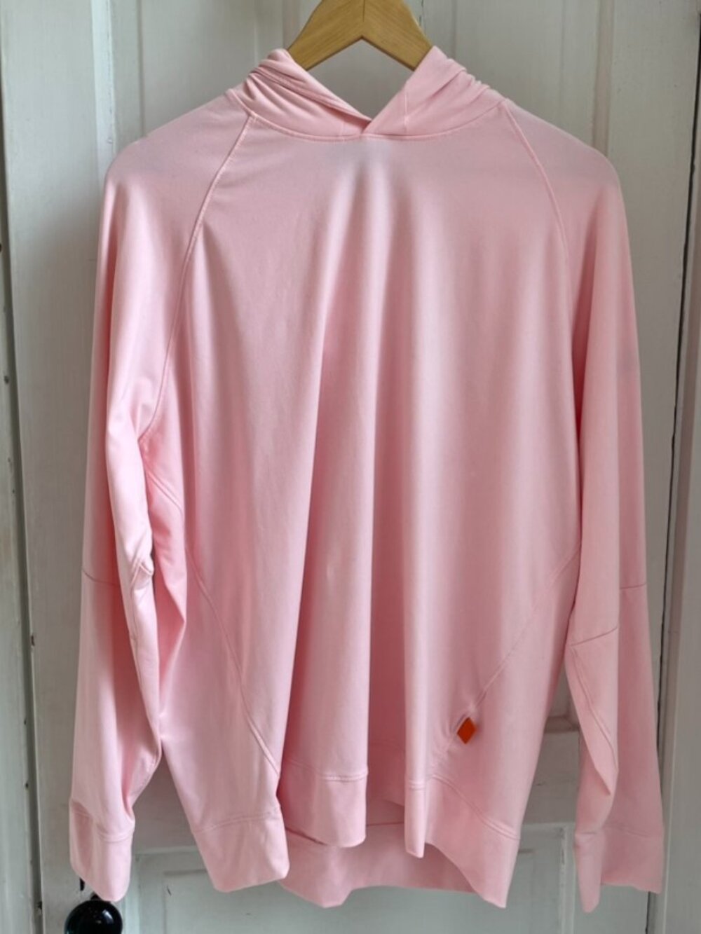 Stitch Pink Performance Lightweight Athletic Hoodie - Size Large